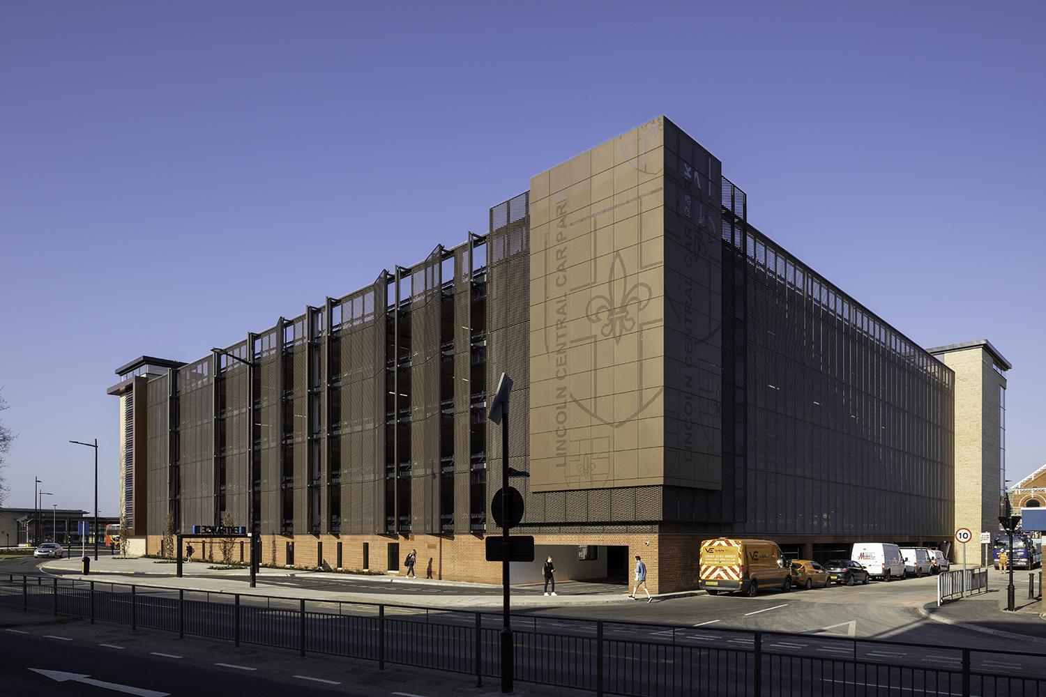 MSCP Lincoln Hub – Multi-storey car park, Lincoln, England – Architects: John Roberts Architects