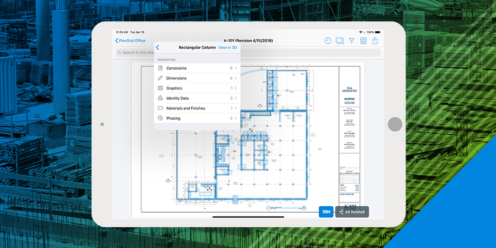 PlanGrid Delivers BIM Data in 2D and 3D Directly to Mobile Users in the Field