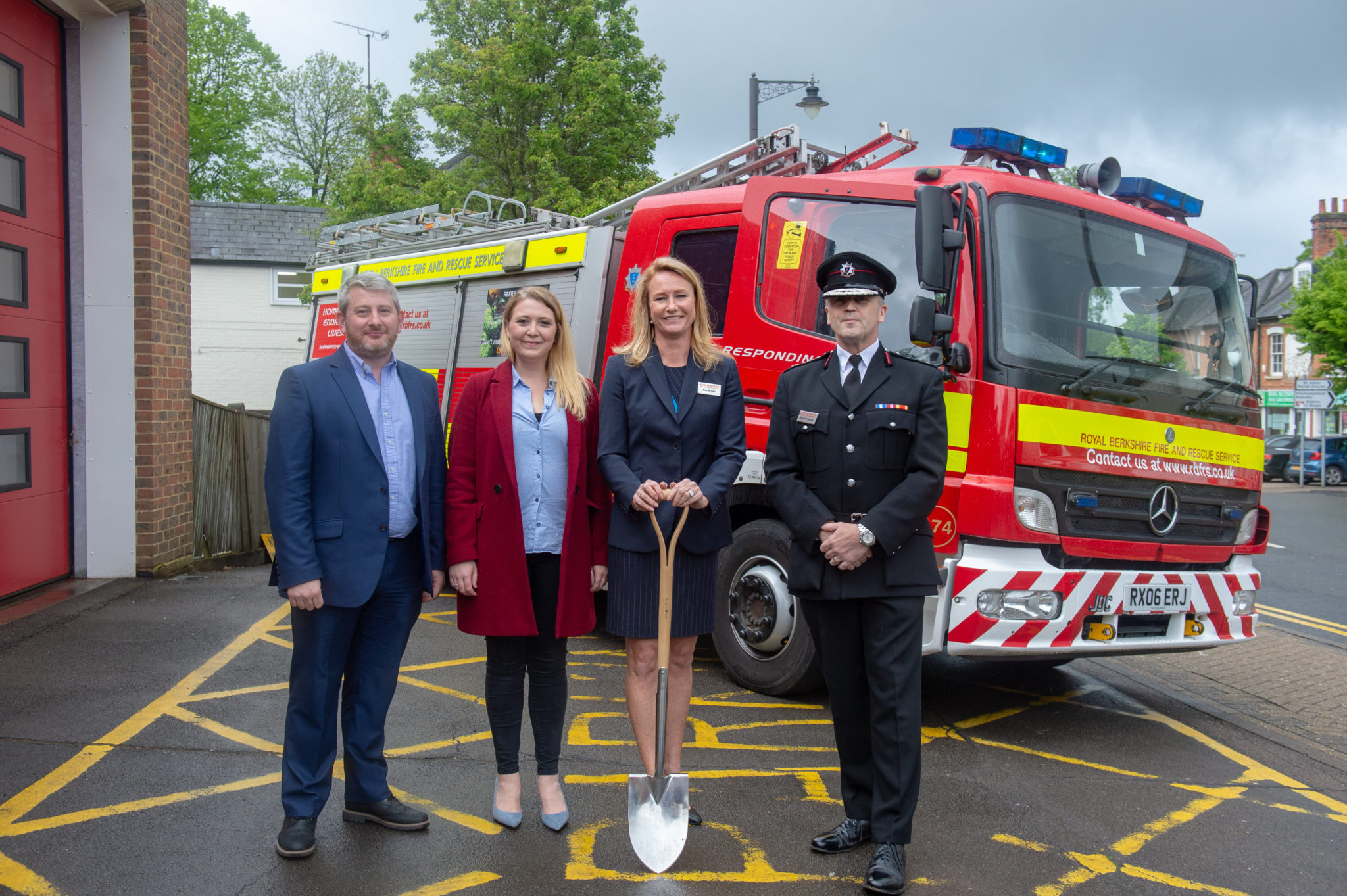 HLM’s Emergency Services Design Expertise Brought to Life as Ground Broken at Crowthorne Community Fire Station