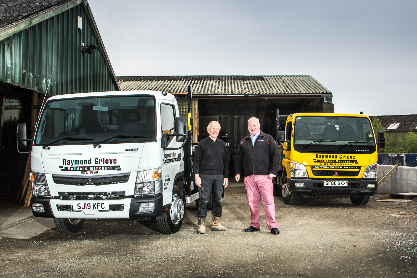Raymond Grieve goes ‘back to the future’ with new FUSO Canter from Western Commercial