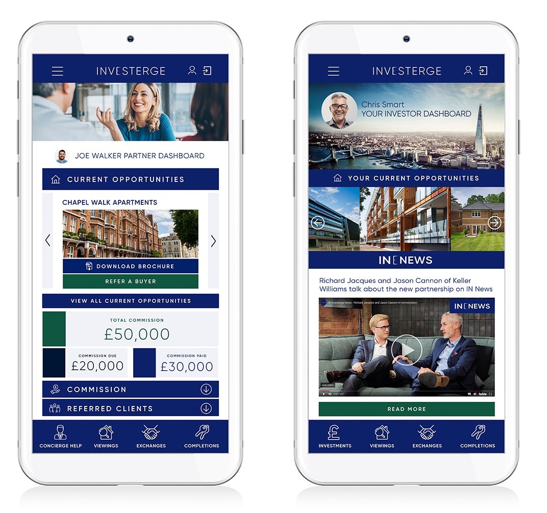 Investerge, ‘The Real Estate’ to launch their new digital marketplace at the Property Investor show @investerge