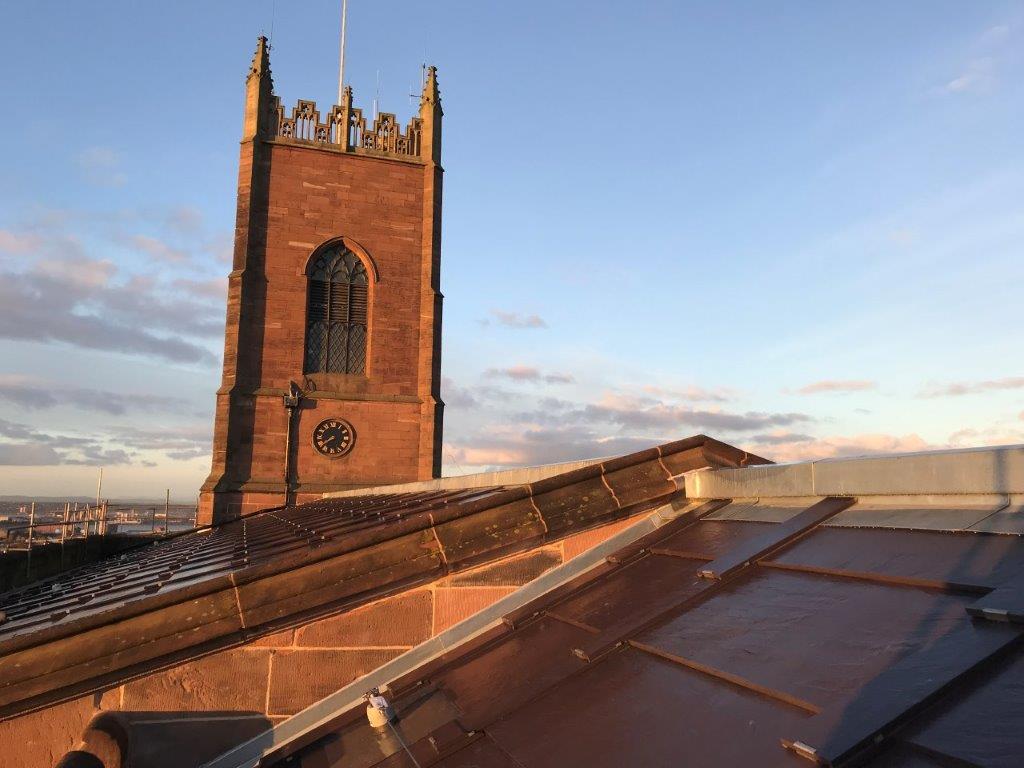 Welsh Slate scores a double at a unique church in Everton