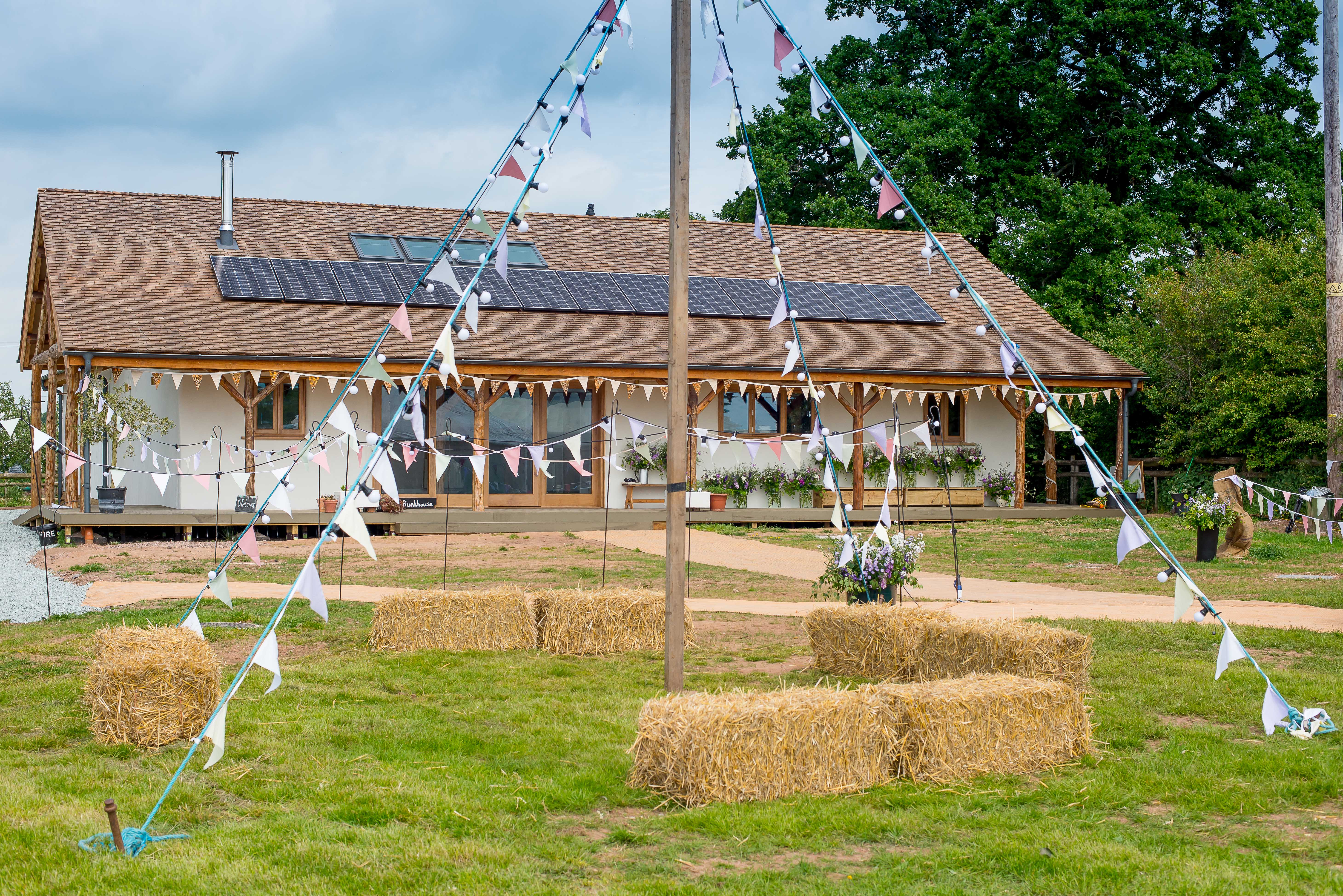One of Britain’s biggest straw-buildings to open for community groups and eco-weddings @fordhallfarm