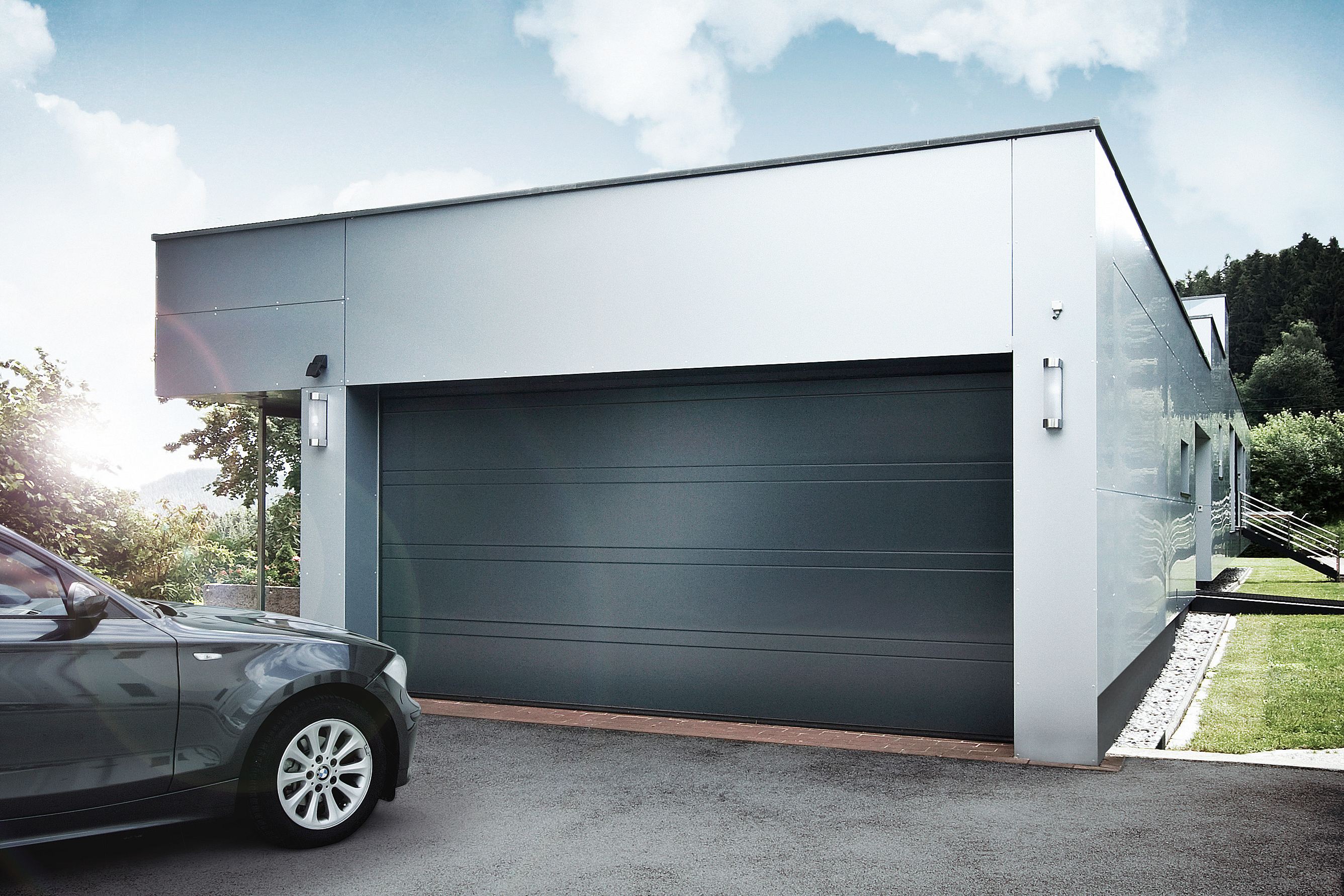 P C Henderson Partners up with Gliderol to Relaunch Exclusive Range of Sectional Garage Doors