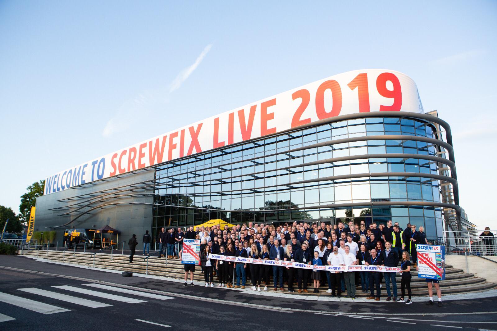 Screwfix LIVE is open for business! @Screwfix