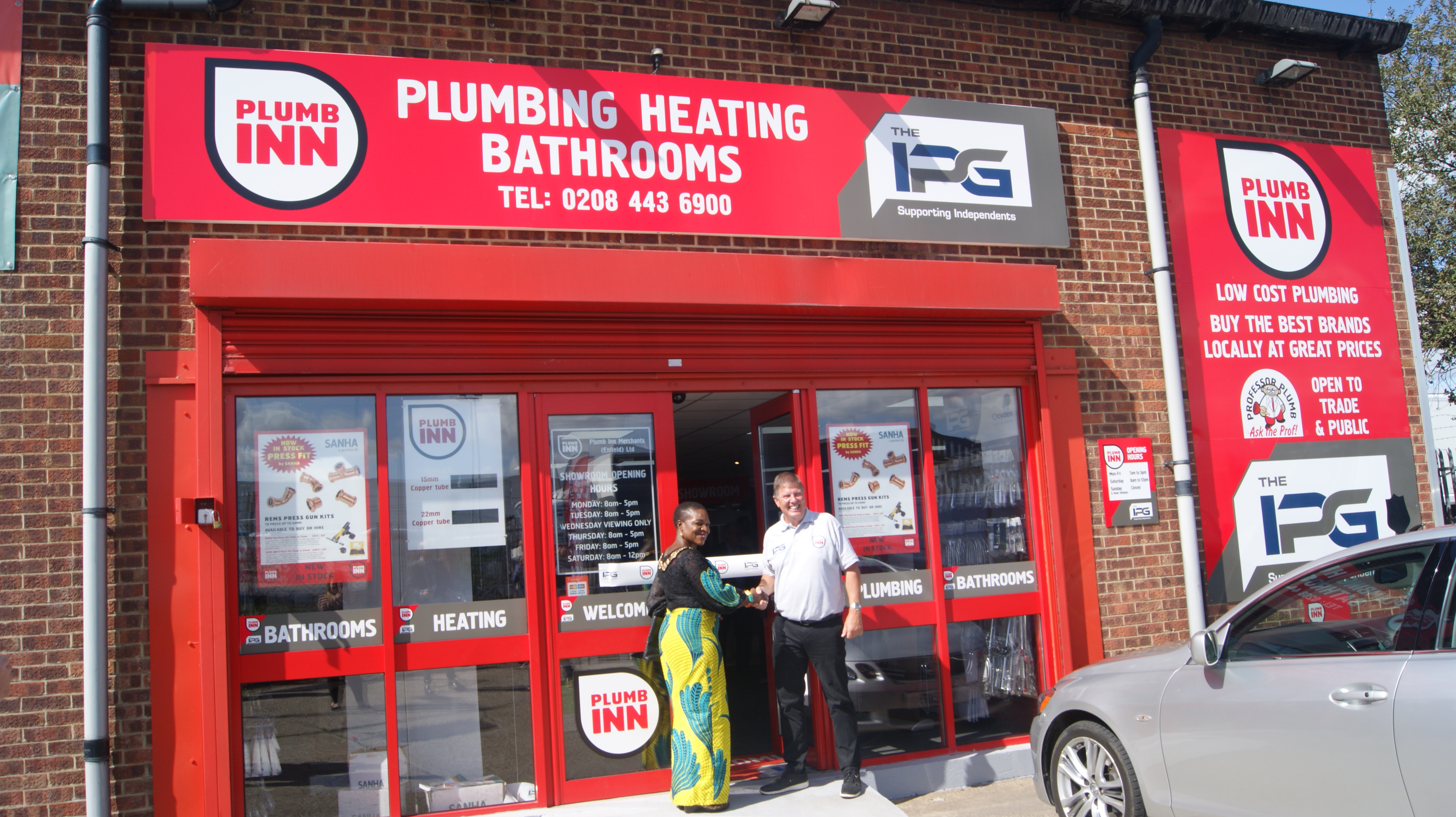 Plumb Inn successfully launch their IPG flagship store in Enfield @ipg_the