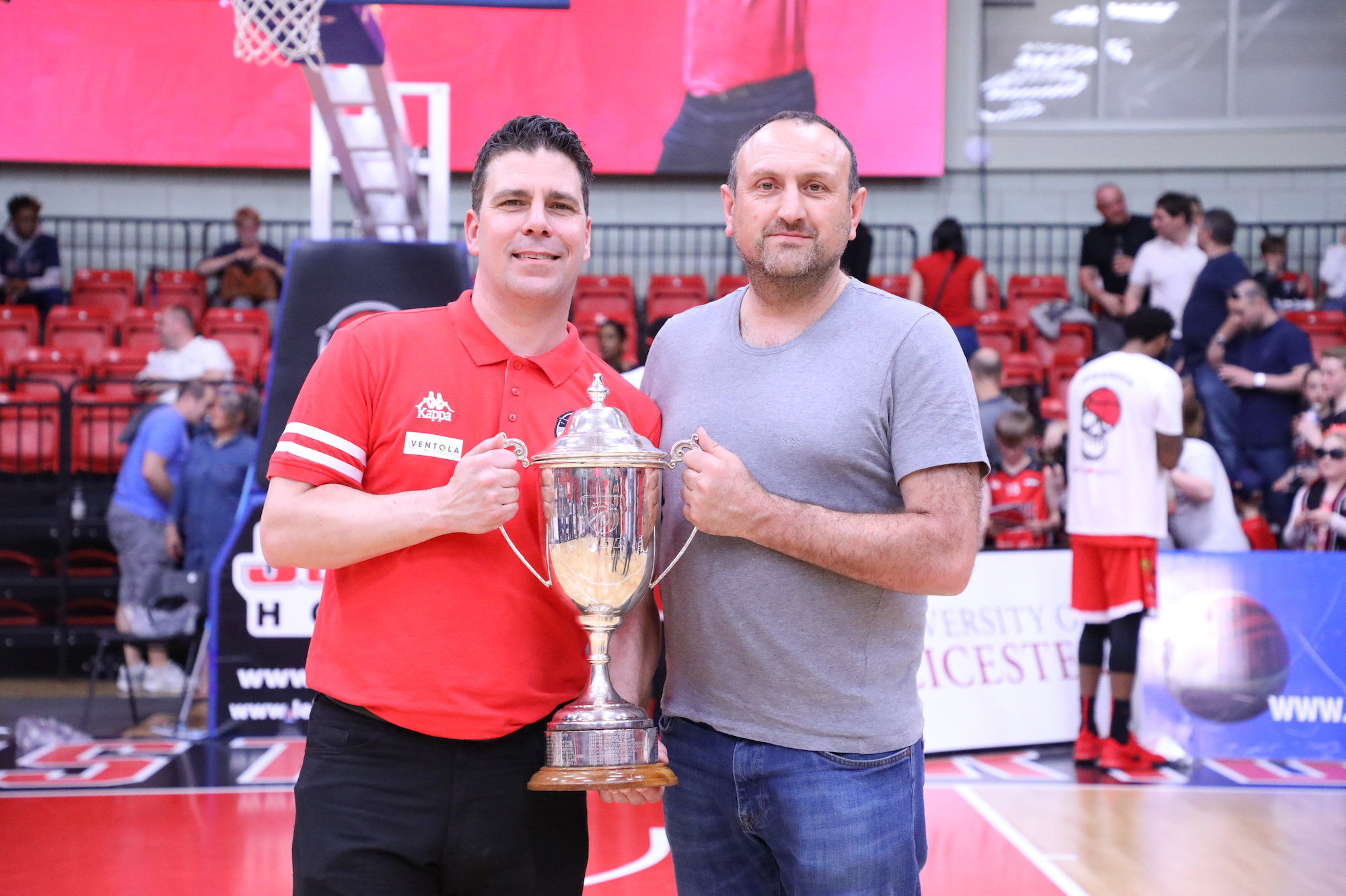 Ventola Projects Ltd completes sponsorship with Leicester Riders Basketball Club for a third season @VentolaLighting