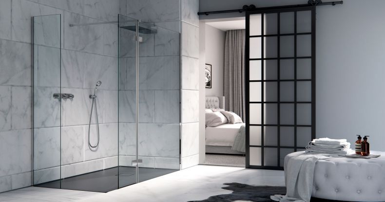 Shower trays come in all shapes, sizes and materials these days…. @UK_Bathrooms