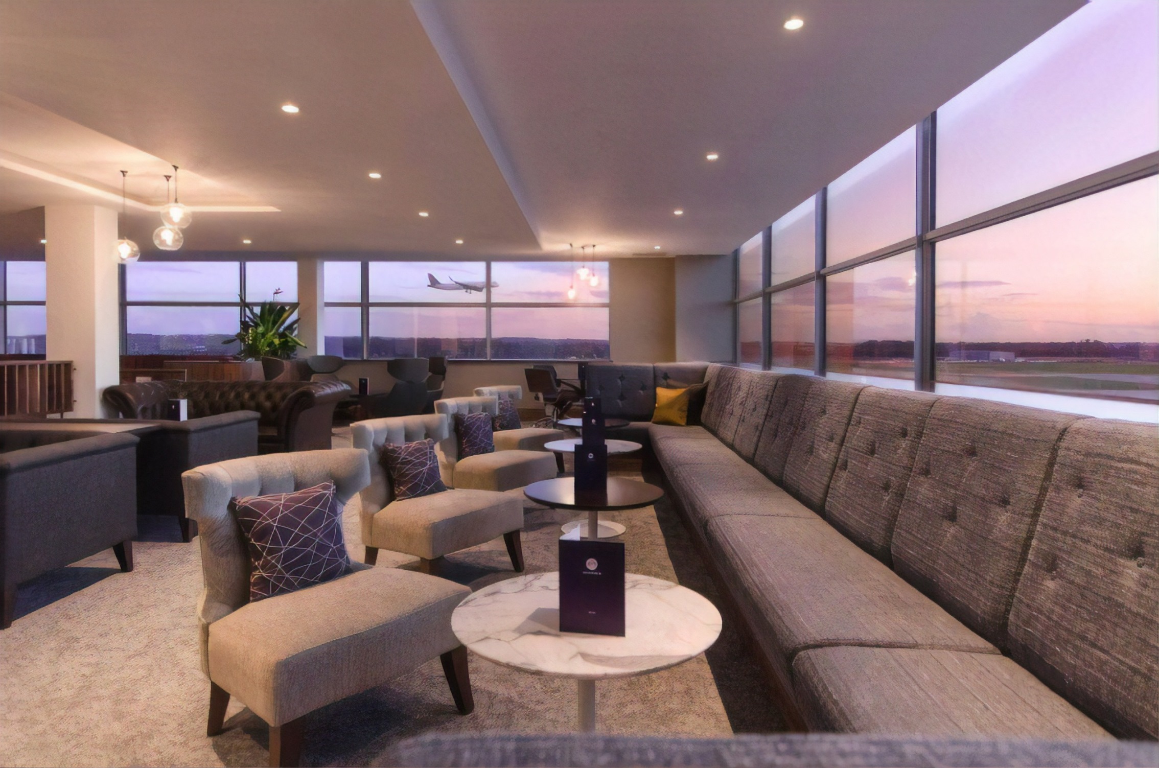 MECHANICAL SERVICES EXPERTS DELIVER FIRST CLASS SERVICE TO NEW AIRPORT LOUNGE @Ecolightinguk