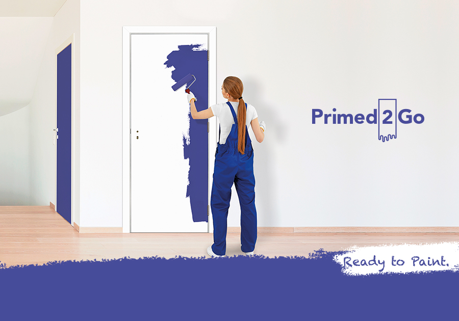 Painting made easy with innovative new interior door