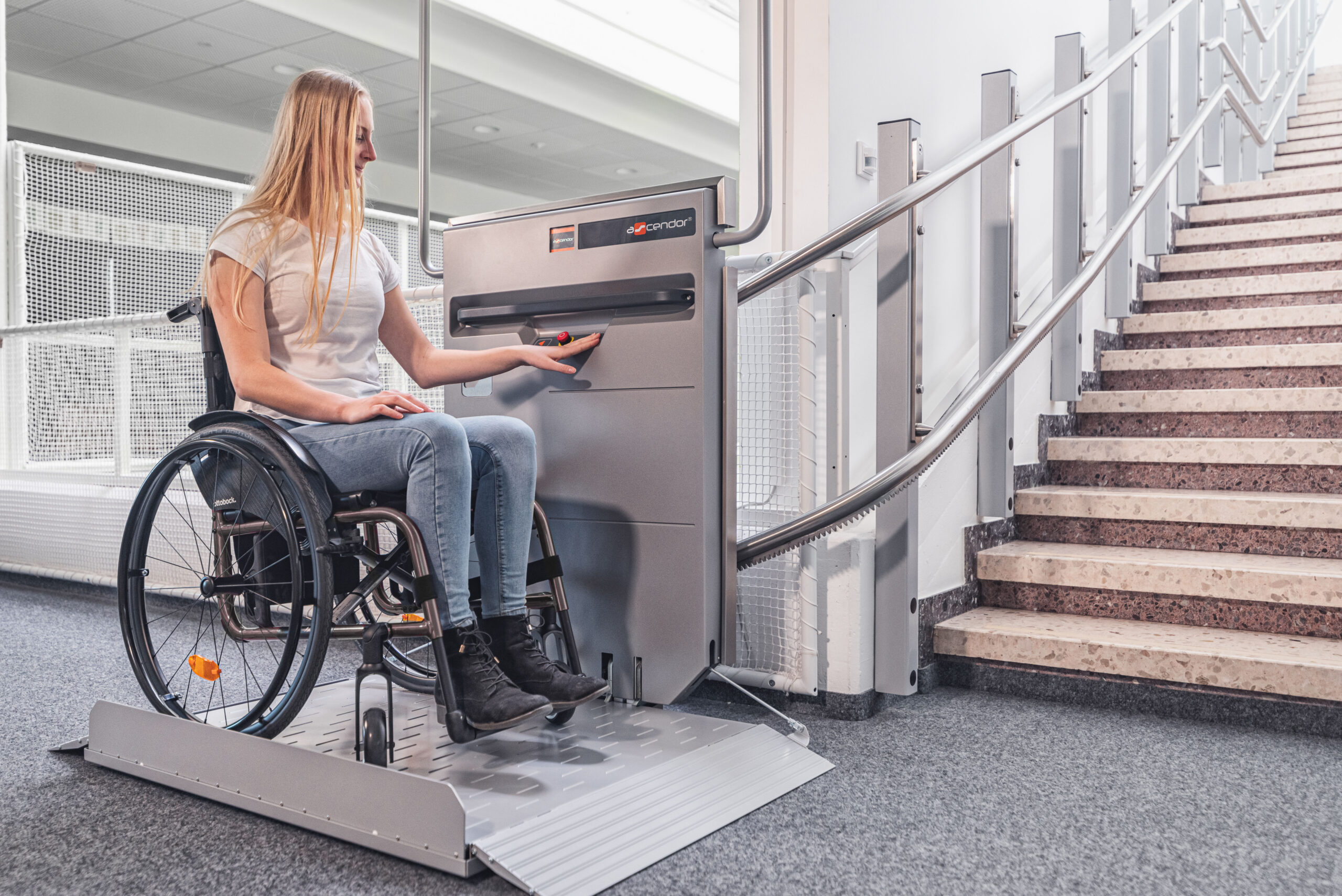 Optimum 200 stairlift is a game changer @Abilityltd