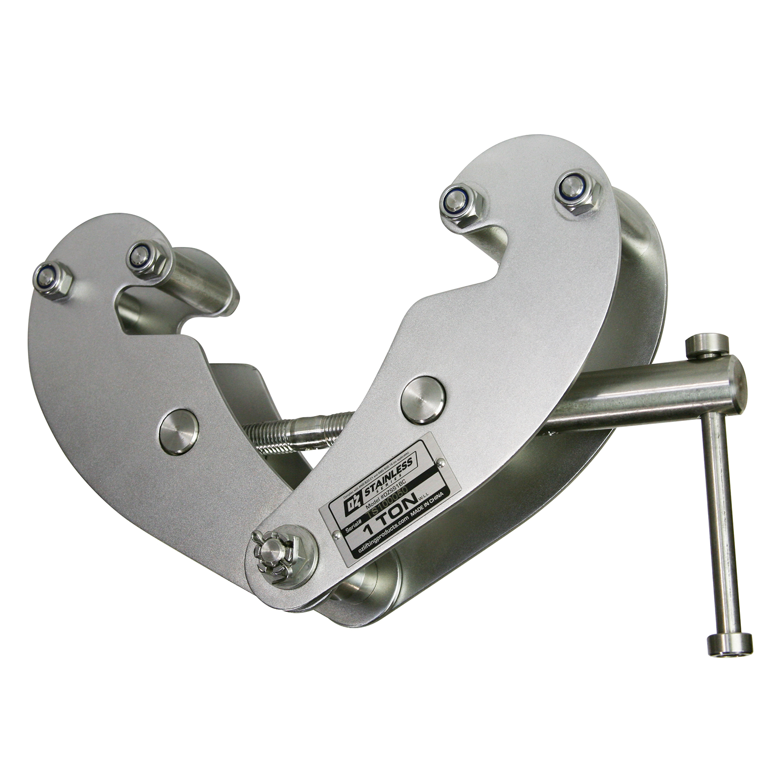 OZ Lifting Launches Stainless Steel Beam Clamp @OZLifting