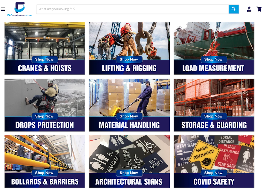 Material Handling Equipment Store Launches @FADEquipmentSt1