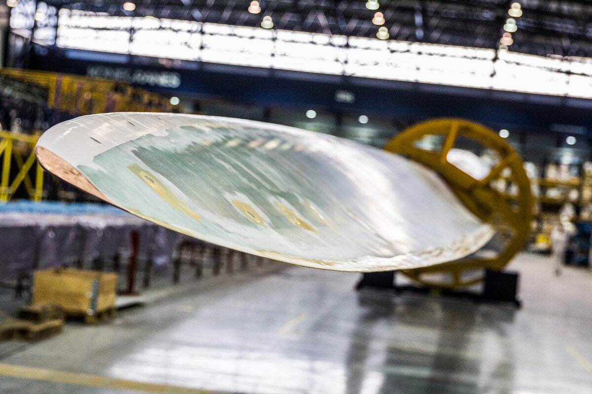 DLM Weighs Turbine Blades at MHI Vestas @DLMLtd