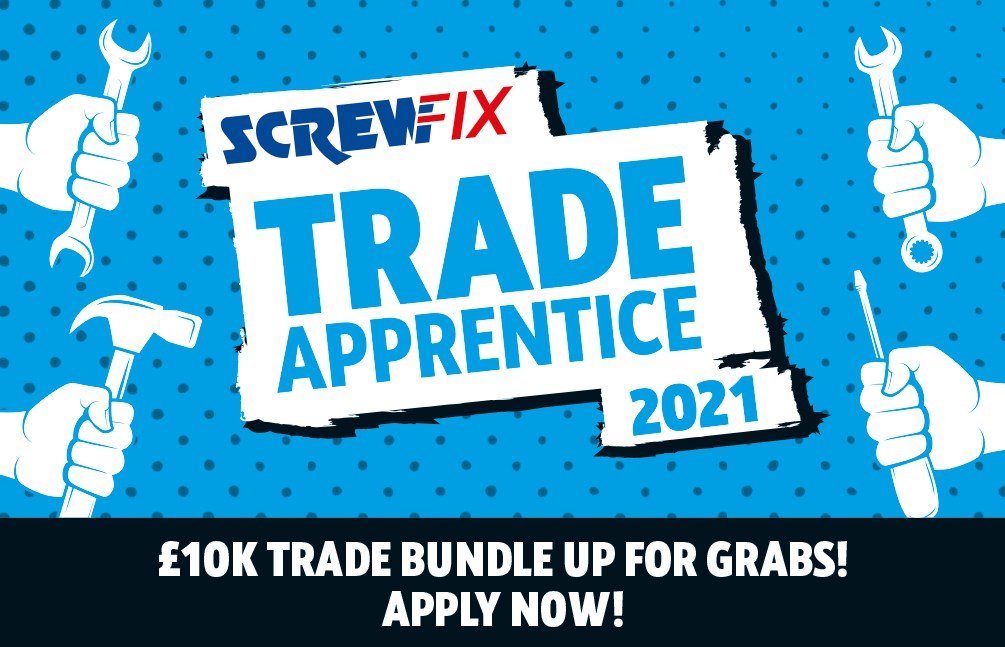 Do you have what it takes to be crowned Screwfix Trade Apprentice 2021? @Screwfix
