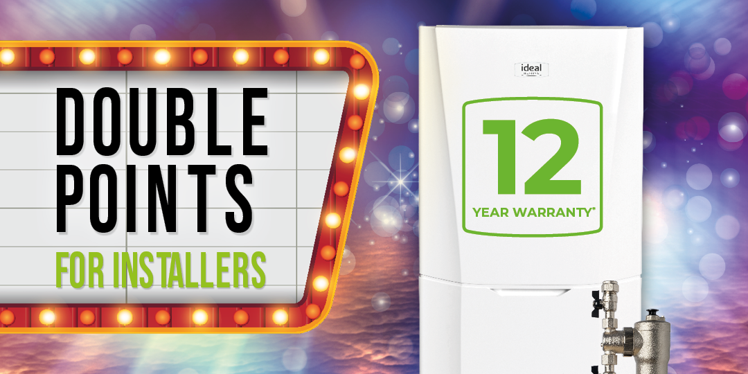 INSTALLER CONNECT MEMBERS TO KICKSTART NEW YEAR WITH DOUBLE POINTS PROMO FROM IDEAL HEATING @IdealBoilers