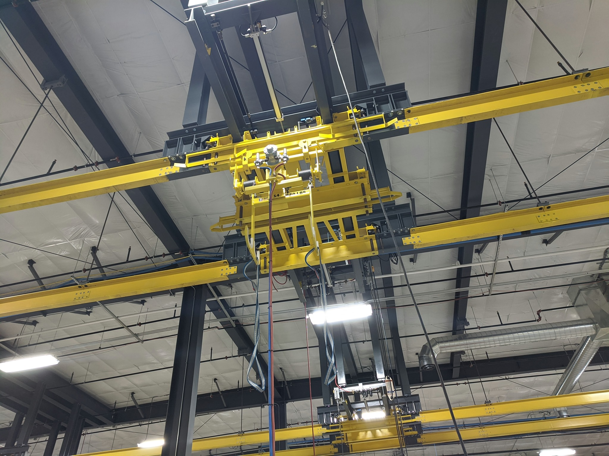 AFE Crane Installs ACCO Monorail, Hoists for Lighting Manufacturer @AccoMhs @thecrosbygroup