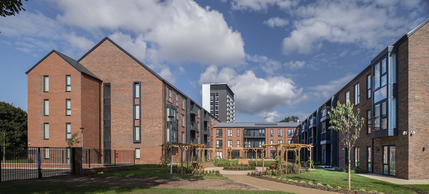New low carbon extra care scheme in Gorton completes @Pozzoni_Arch