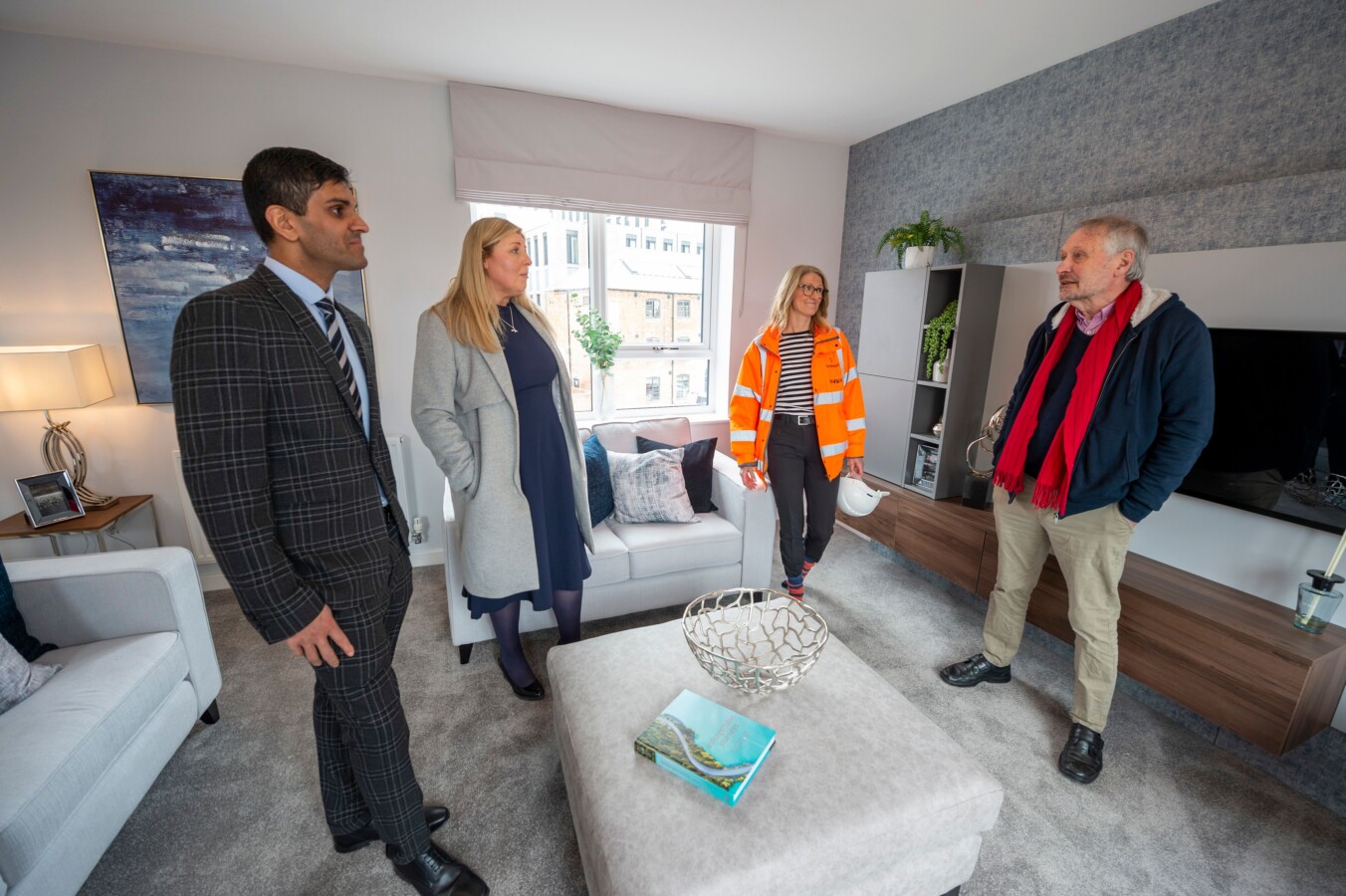 Leicester City Mayor Visits 350 Unit Housing Development in Leicester