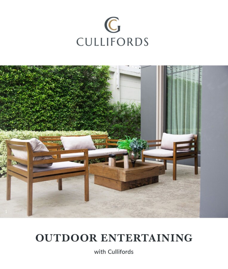 OUTDOOR ENTERTAINING with Cullifords