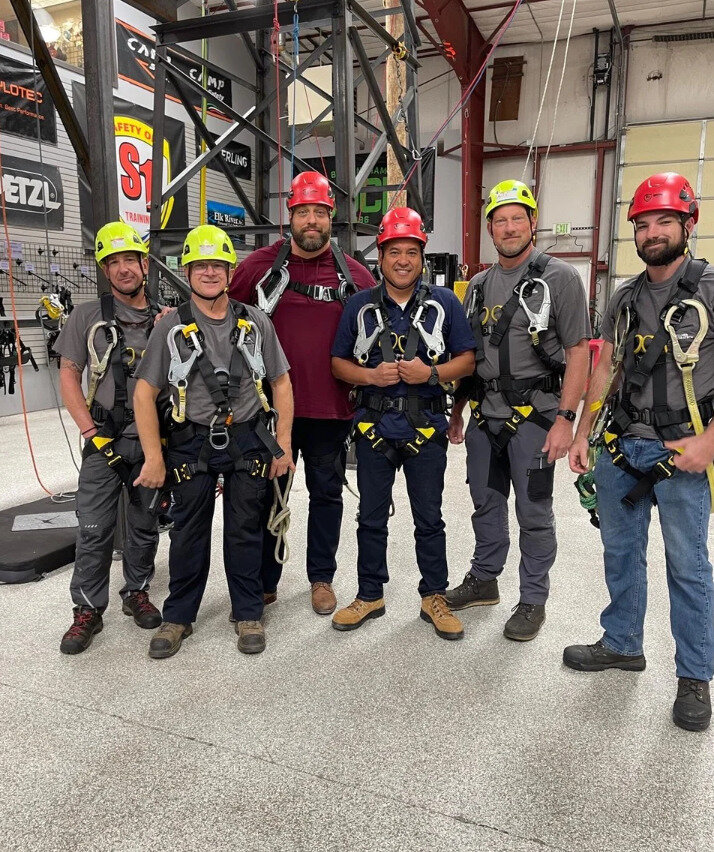 Dellner Bubenzer Team Takes Height Safety Training