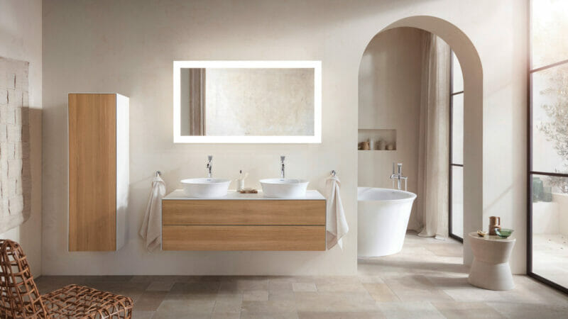 BATHROOM TRENDS: THE BATHROOM AS A LIVING AREA AND RELAXING FEEL-GOOD ROOM