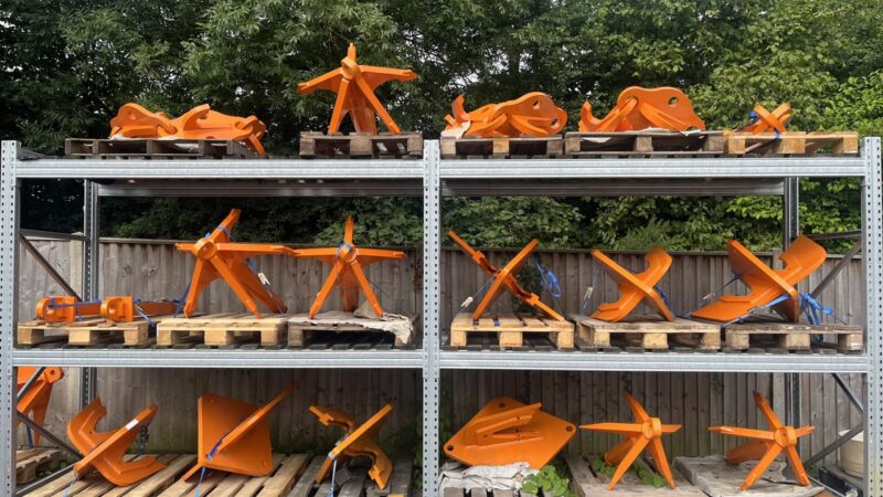 DLM Expands Grapnel Stock for Subsea Cable Work