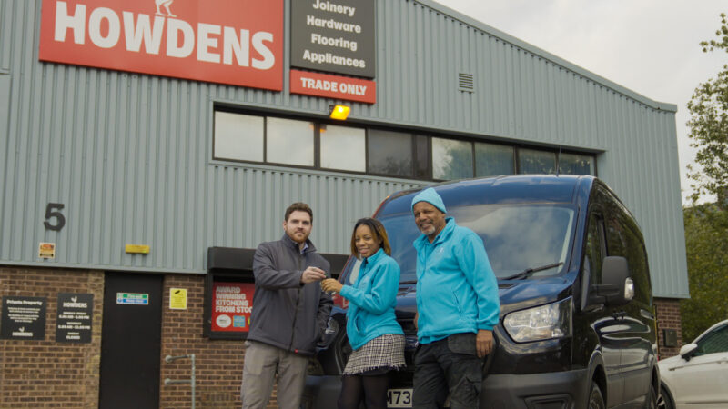 SYDENHAM TRADESPERSON WINS £38,000 VAN FROM HOWDENS