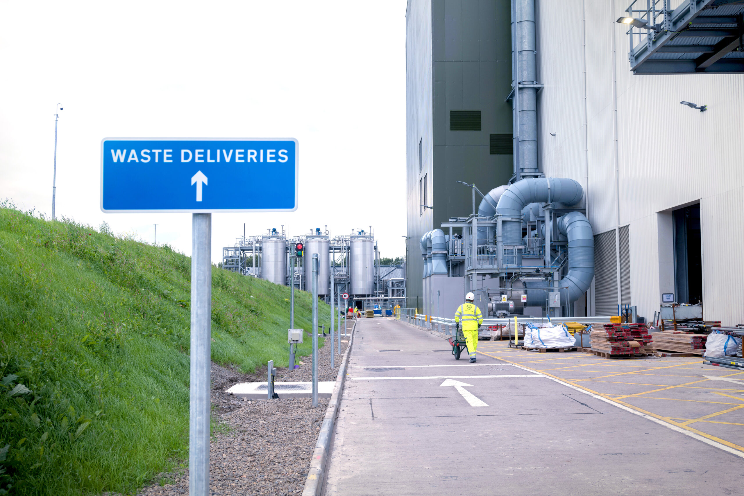 Scotland’s sustainable energy security is bolstered by newly completed civil works at Earls Gate Energy Centre