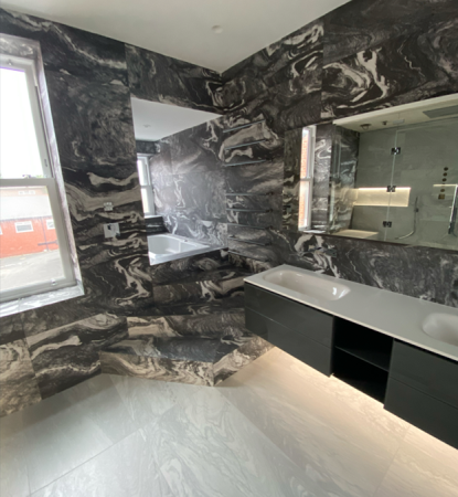 Lancashire Luxury Steam Room gets the Schlüter treatment for a stunning result