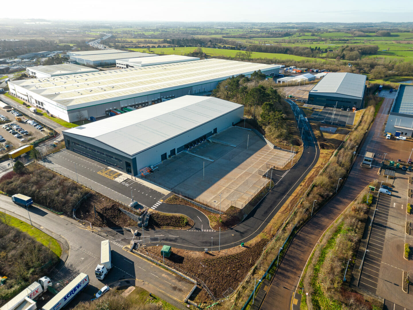 Ergo announces successful letting of 66, 738 sqft of prime industrial space in Stafford to Hill Helicopters
