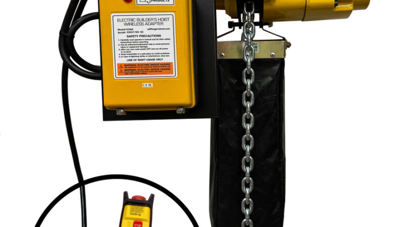 OZ Lifting Launches Wireless Hoist Options