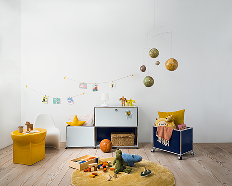 A Modular Children’s Room – USM Haller Modular Furniture.