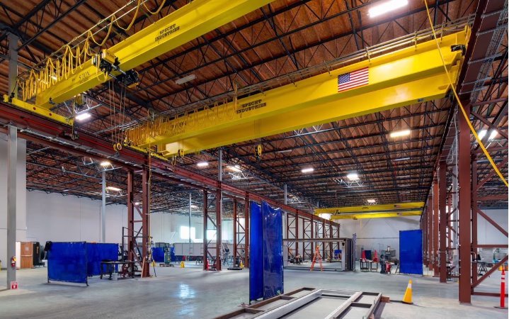 Specht Industries Installs R&M Cranes, Hoists at Autoclave Systems Manufacturer