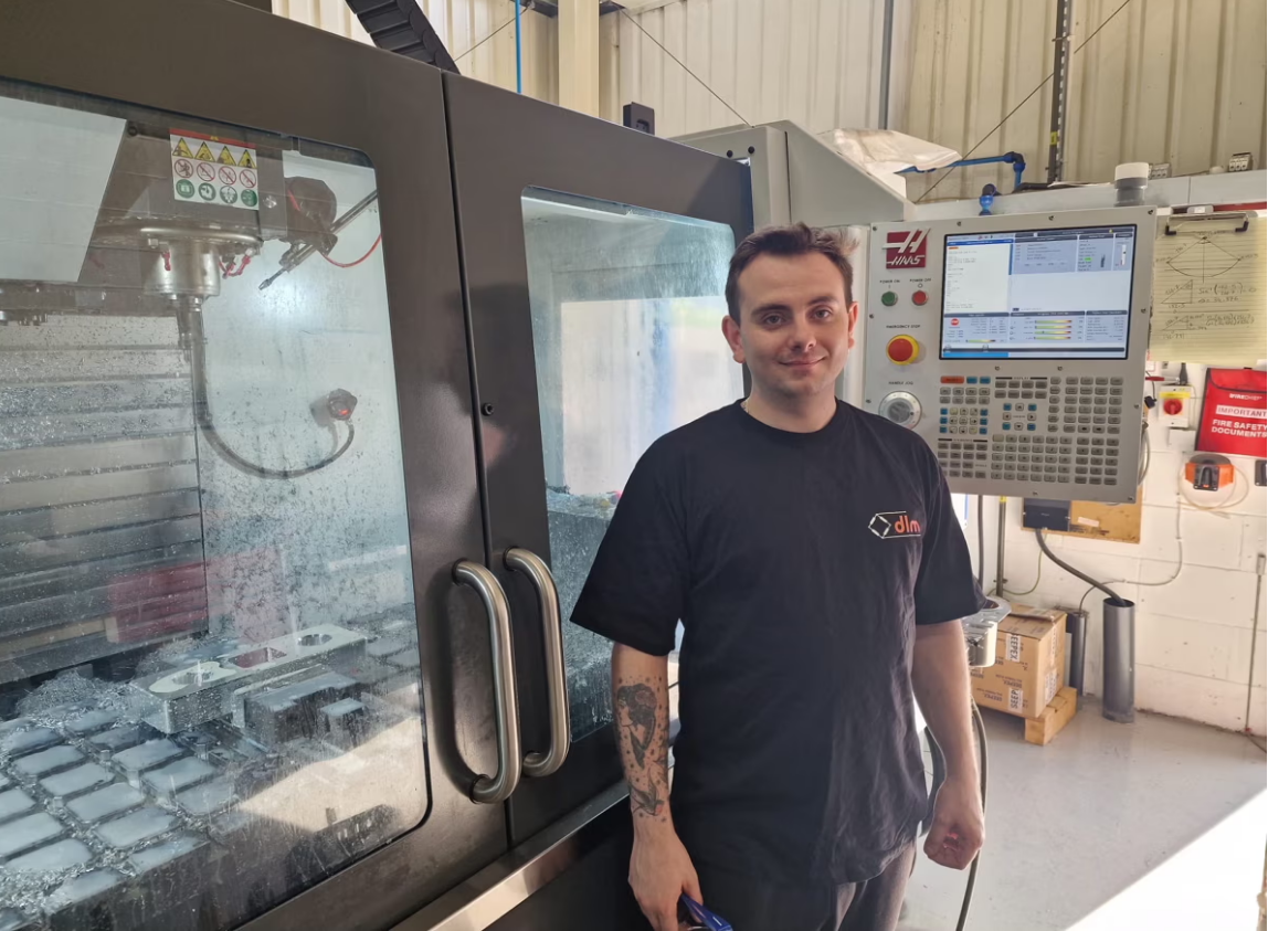 DLM Expands Machine Shop
