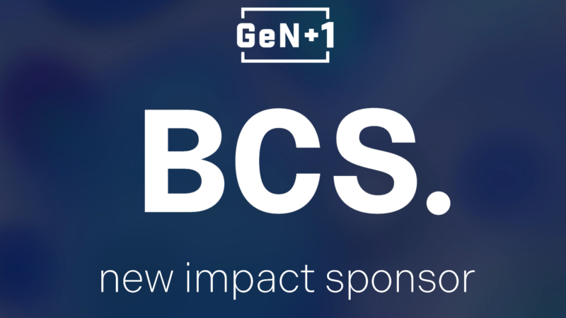 BCS elevates their partnership with GeN+1, by becoming their newest impact sponsor
