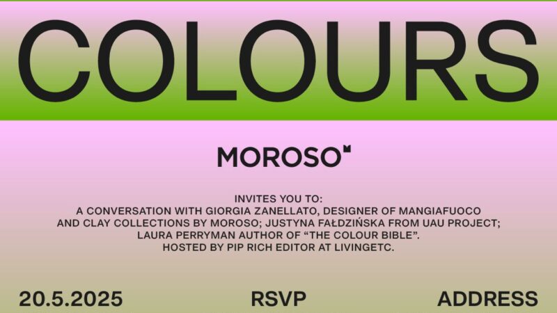 POLISH DESIGN AND INNOVATION TAKE CENTRE STAGE WITH ‘CURATED CONNECTIONS’ — A THREE-PART SERIES OF CURATED POLISH DESIGN AND CRAFT LAUNCHING AT MOROSO DURING CLERKENWELL DESIGN WEEK AND PART OF THE 2025 UK/POLAND CREATIVE SEASON.