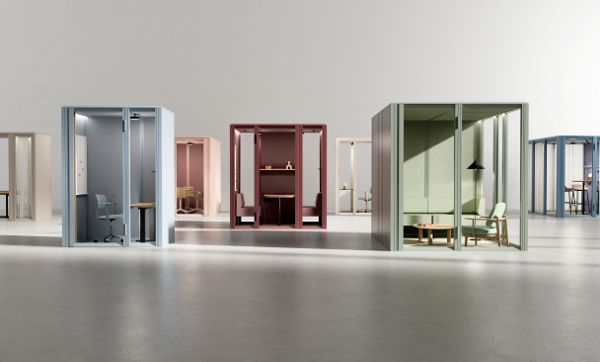 Mute Launches Modular Pods: The World’s Largest and First Adaptable Collection of Office Pods
